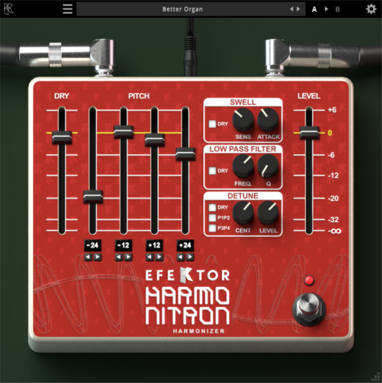 Kuassa Efektor Harmonitron Harmonizer Plugin