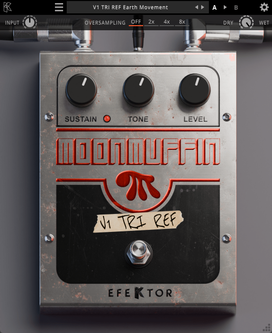 Kuassa Efektor Moon Muffin Fuzz Plugin