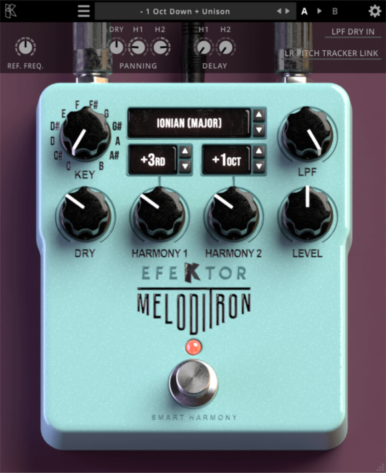 Kuassa Efektor Meloditron Smarty Harmony Plugin