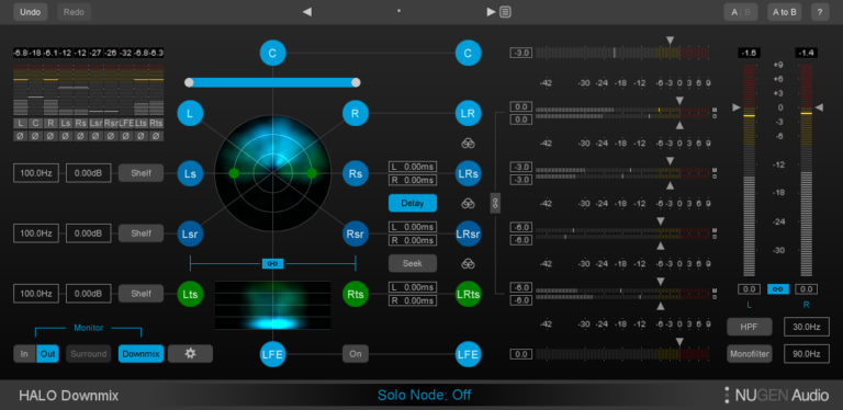 NUGEN Audio Halo Downmix 3D Extension