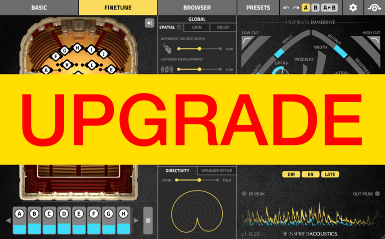 Inspired Acoustics Inspirata Immersive Edition - Upgrade from Inspirata Personal