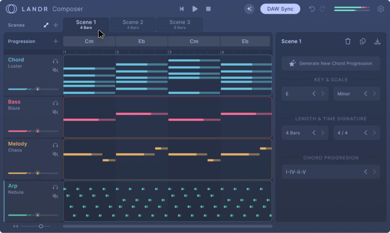 LANDR Composer Plugin