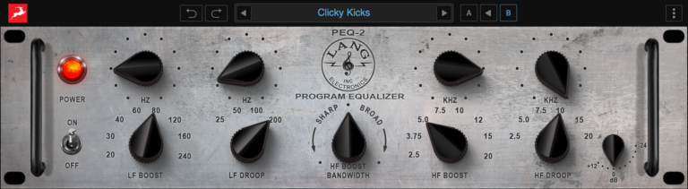Antelope Audio LANG-PEQ2 Parametric EQ Plugin