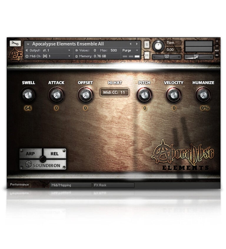 Soundiron Apocalypse Perc Elements – Cinematic Percussion Library
