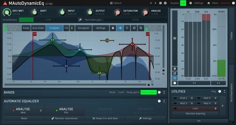 MeldaProduction MAutoDynamicEq Dynamic EQ Plugin