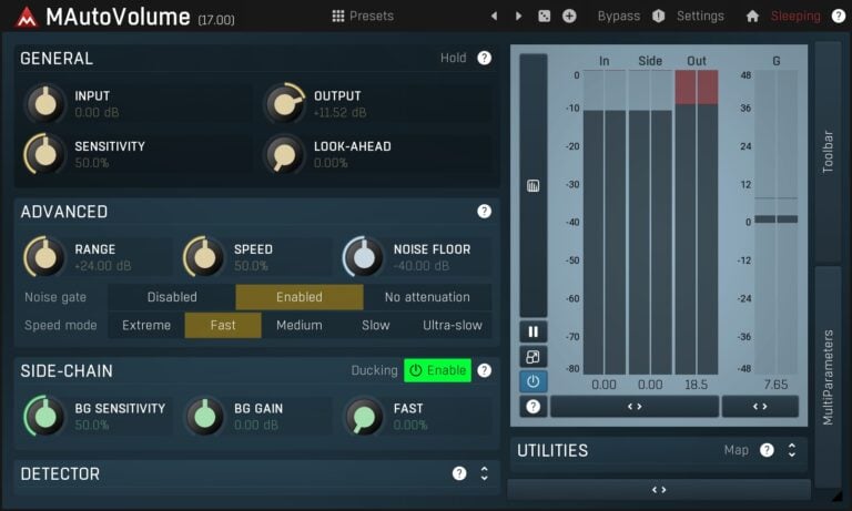 MeldaProduction MAutoVolume Automatic Leveler Plugin
