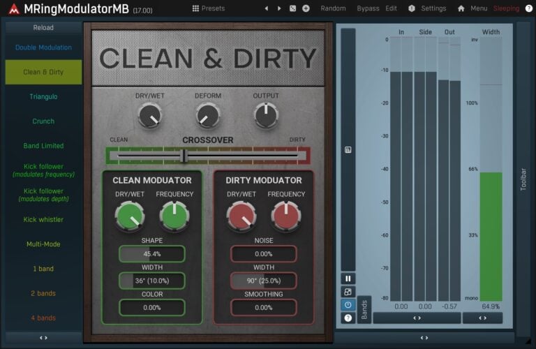 MeldaProduction MRingModulatorMB Ring Modulation Plugin