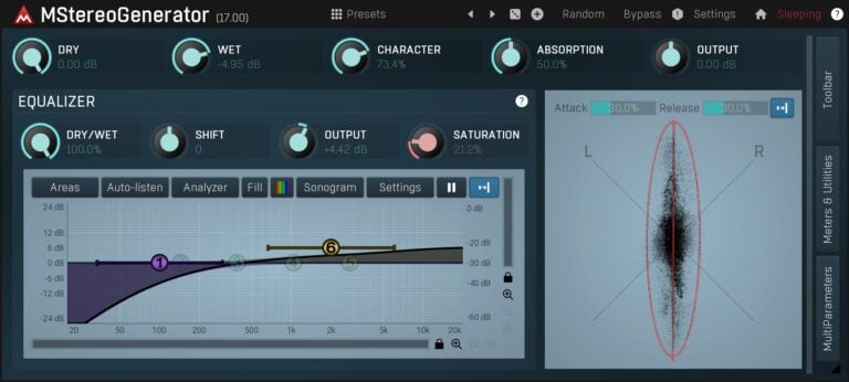 MeldaProduction MStereoGenerator Stereo Expander Plugin