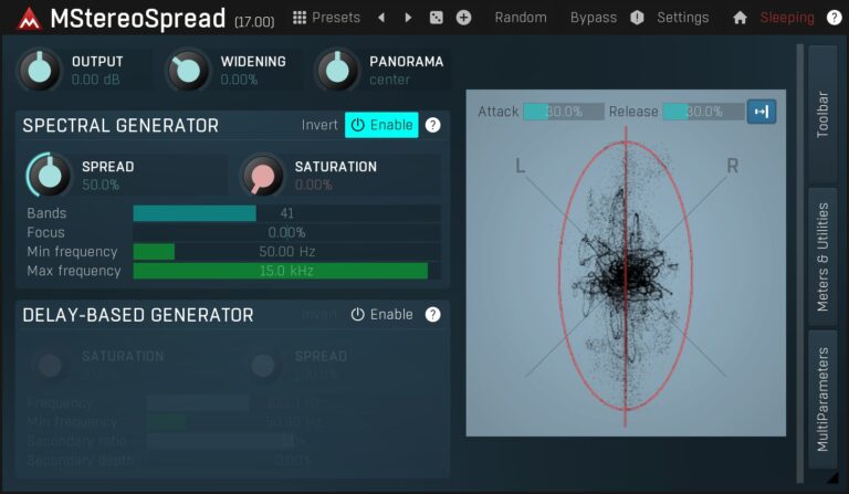 MeldaProduction MStereoSpread Stereo Expander Plugin