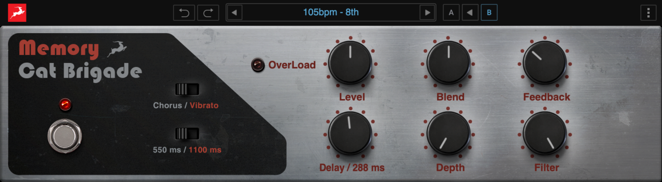 Antelope Audio Memory Cat Brigade Bucket Brigade Delay Plugin
