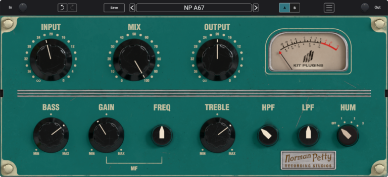KIT Plugins NP A67 Channel Strip Plugin