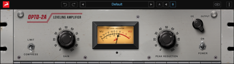 Antelope Audio Opto 2A Tube Optical Compressor / Limiter Plugin