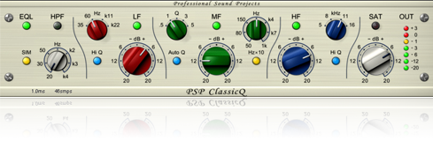 PSP Audioware ClassicQ British EQ Plugin