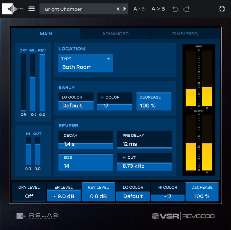 Relab Development REV6000 Reverb Plugin