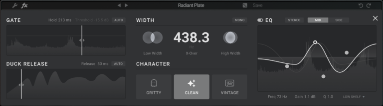 Wave Alchemy Radiance 140 Plate Plugin