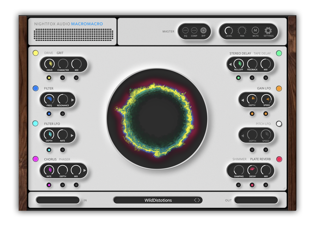 Nightfox Audio MacroMacro Multi-FX Plugin