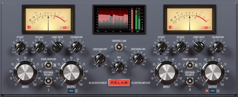 Relab Development Relab 176 Tube Compressor/Limiter Plugin