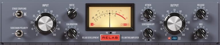 Relab Development Relab 176 Tube Compressor/Limiter Plugin
