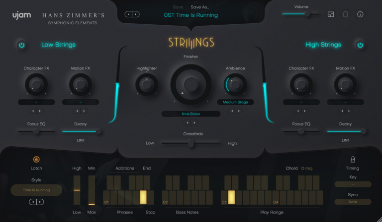 UJAM Symphonic Elements Striiiings Virtual Instrument