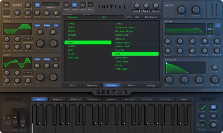 Initial Audio Sektor Wavetable Synth Plugin