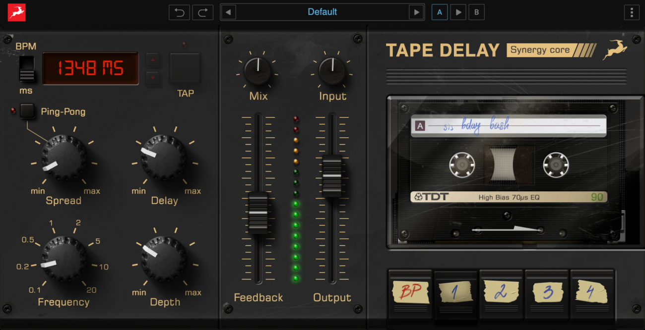 Antelope Audio Tape Delay Tape Delay Plugin
