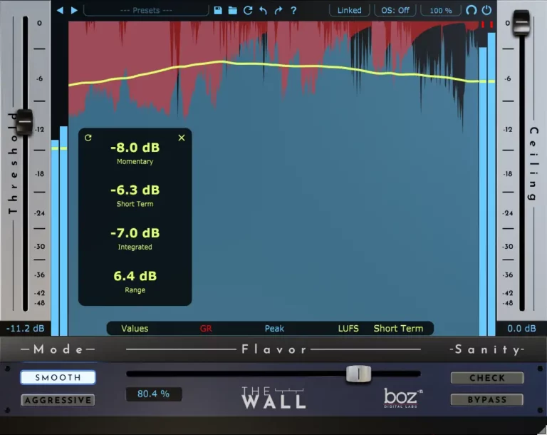 Boz Digital Labs The Wall 2 Limiter Plugin