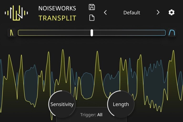 Noiseworks TranSplit Transient Shaper Plugin