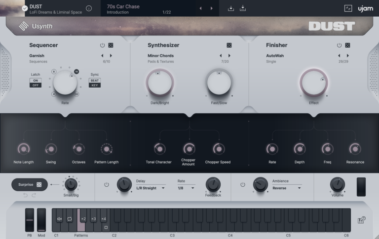 UJAM Usynth Dust Virtual Instrument Plugin