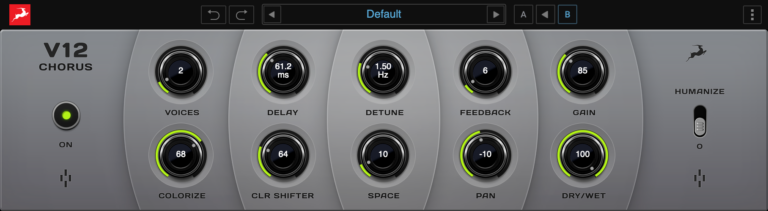 Antelope Audio V12 Chorus Multi-Voice Stereo Chorus Plugin