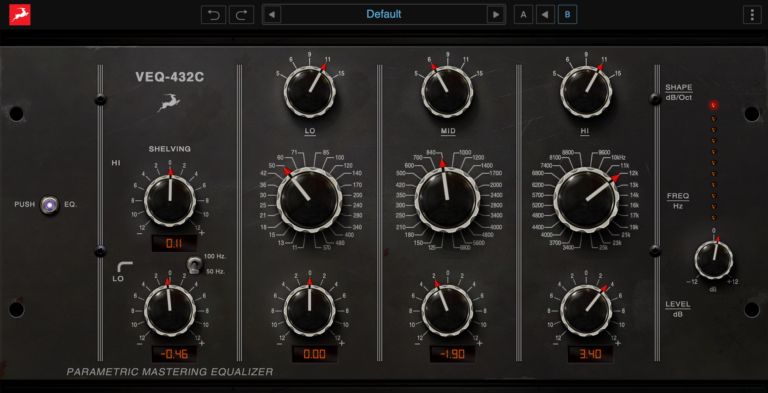 Antelope Audio VEQ-432C Parametric EQ Plugin