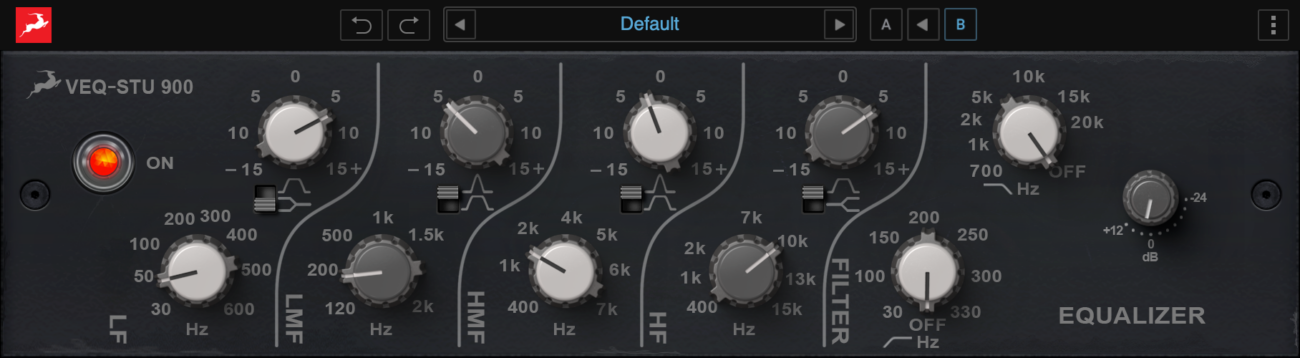 Antelope Audio VEQ-STU 900 4-Band EQ / HPF / LPF Plugin