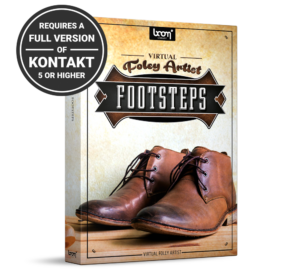 Boom Library Virtual Foley Artist Footsteps Sound FX Library