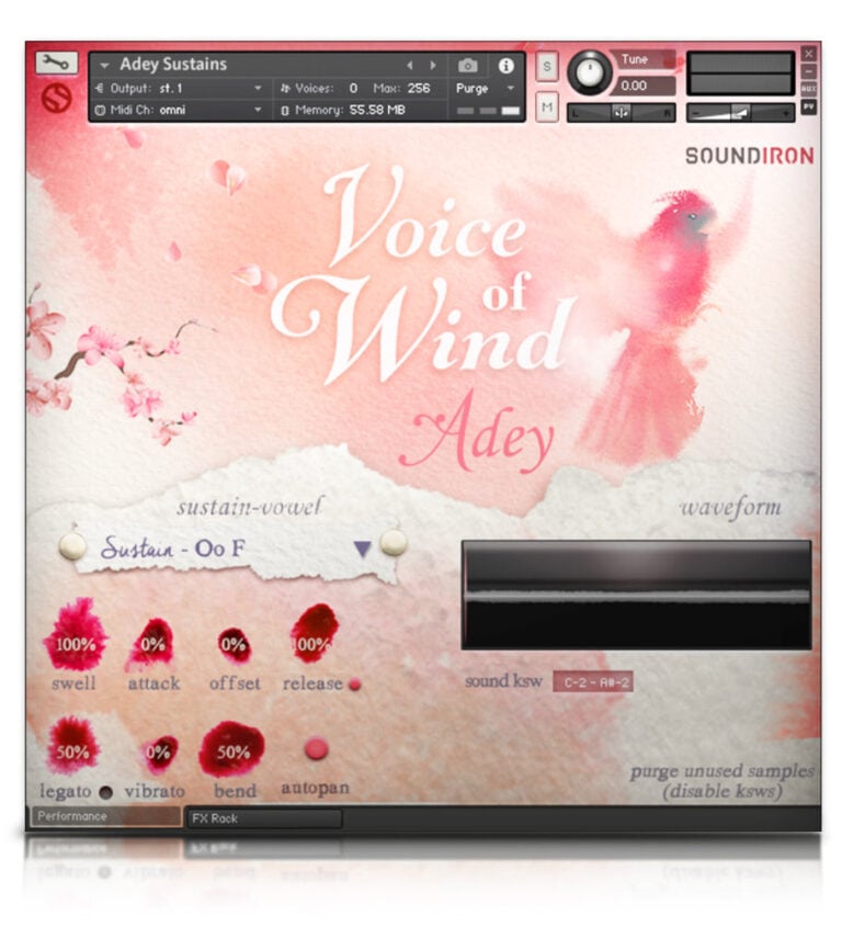Soundiron Voice of Wind: Adey – Female Solo Vocal Library