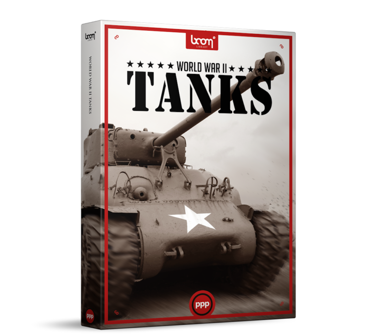 Boom Library World War 2 Tanks Sound FX Library