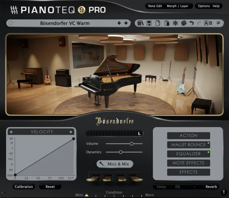 MODARTT Bösendorfer Concert Grand Piano 280 VC Instrument Pack for Pianoteq