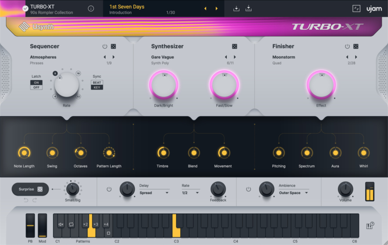 UJAM Usynth Turbo-XT Software Synthesizer
