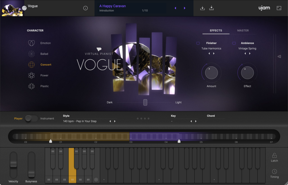 UJAM Virtual Pianist Vogue Plugin