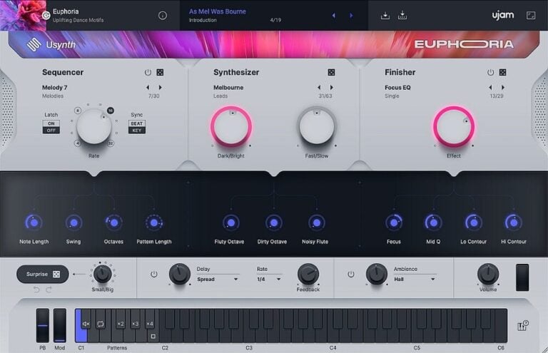 UJAM Usynth Software Synthesizer Bundle