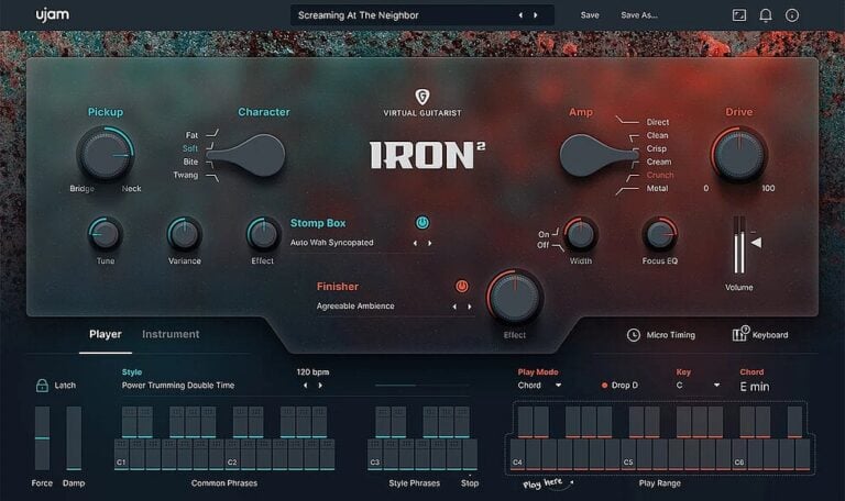 UJAM Virtual Guitarist Iron 2 Software