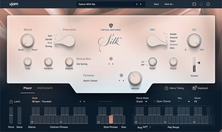UJAM Virtual Guitarist Silk 2 Software