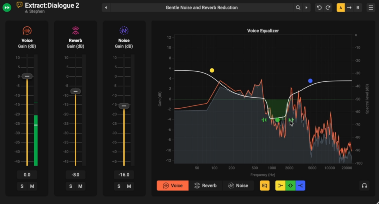 Acon Digital Extract:Dialogue 2 Noise Reduction Plugin