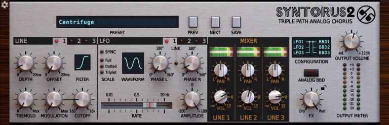 D16 Group Syntorus 2 Analog Chorus Plugin