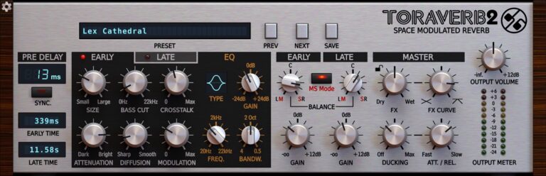 D16 Group Toraverb 2 Space Modulated Reverb Plugin