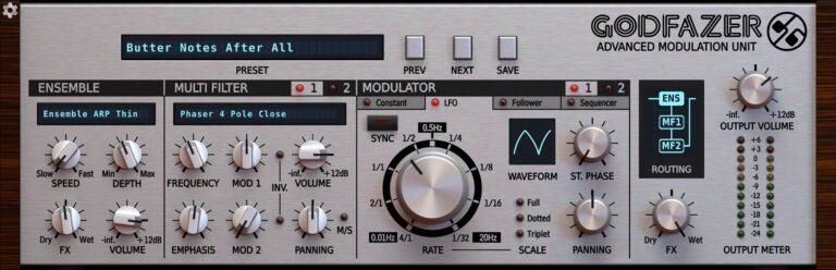 D16 Group GodFazer Advanced Modulation Unit Plugin