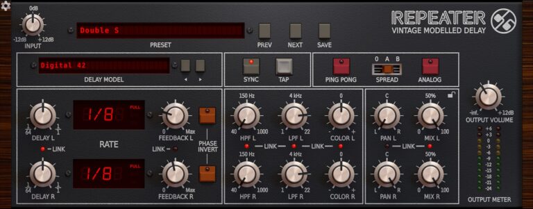 D16 Group Repeater Vintage Delay Plugin