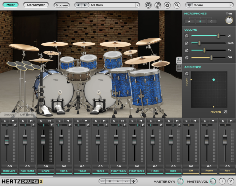 Hertz Blue Pack Expansion for Hertz Drums
