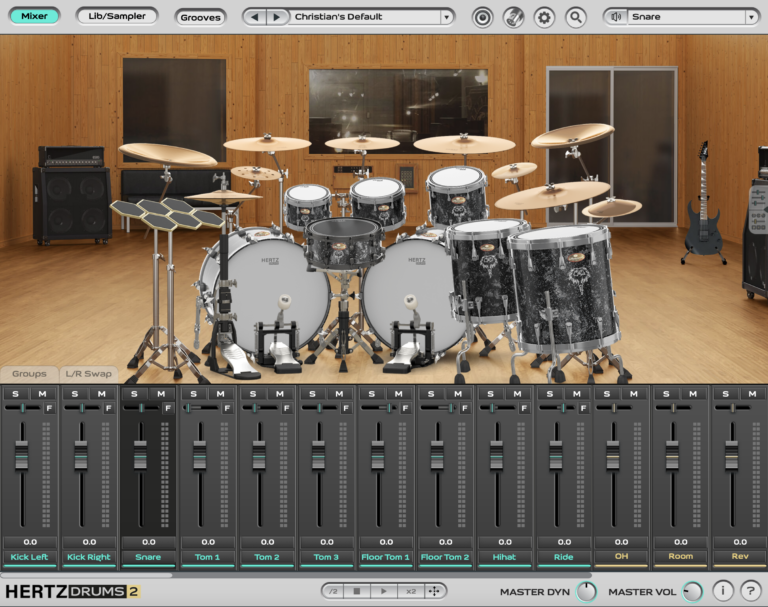 Hertz Christian Donaldson Signature Drum Sound Pack for Hertz Drums