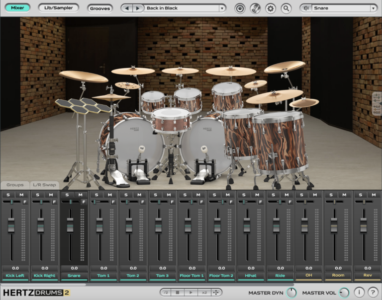 Hertz Grand Rock Kit Expansion for Hertz Drums