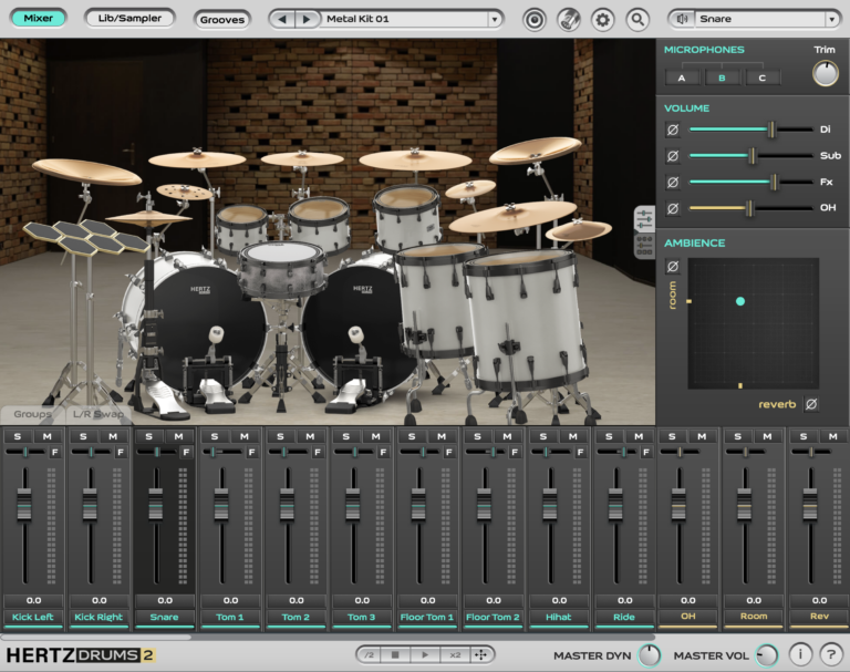 Hertz Metal Unlimited Raw Pack Expansion for Hertz Drums