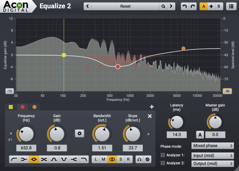 Acon Digital Equalize 2 Parametric EQ Plugin